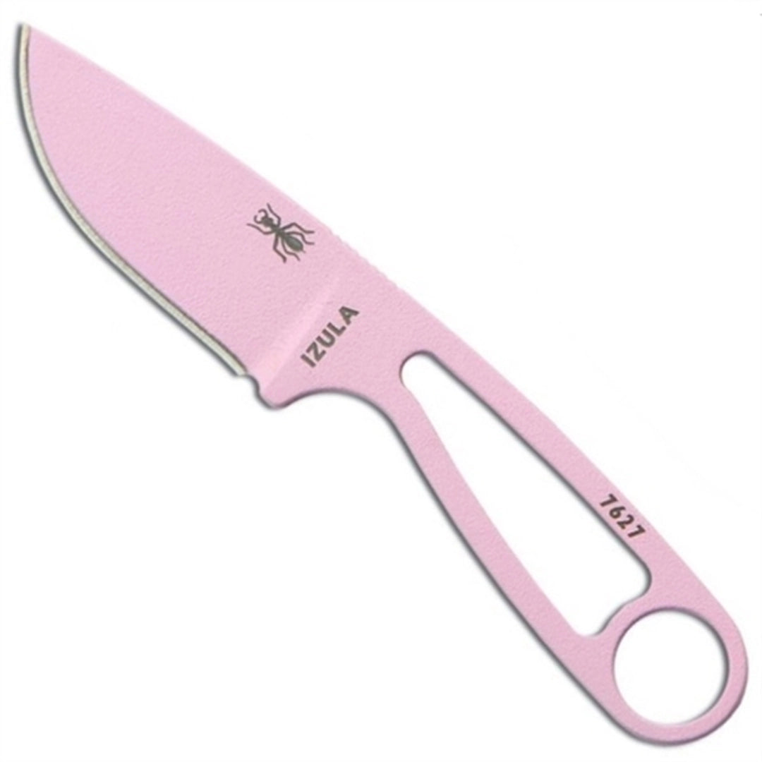 ESEE Izula Knife with Black Sheath - Pink