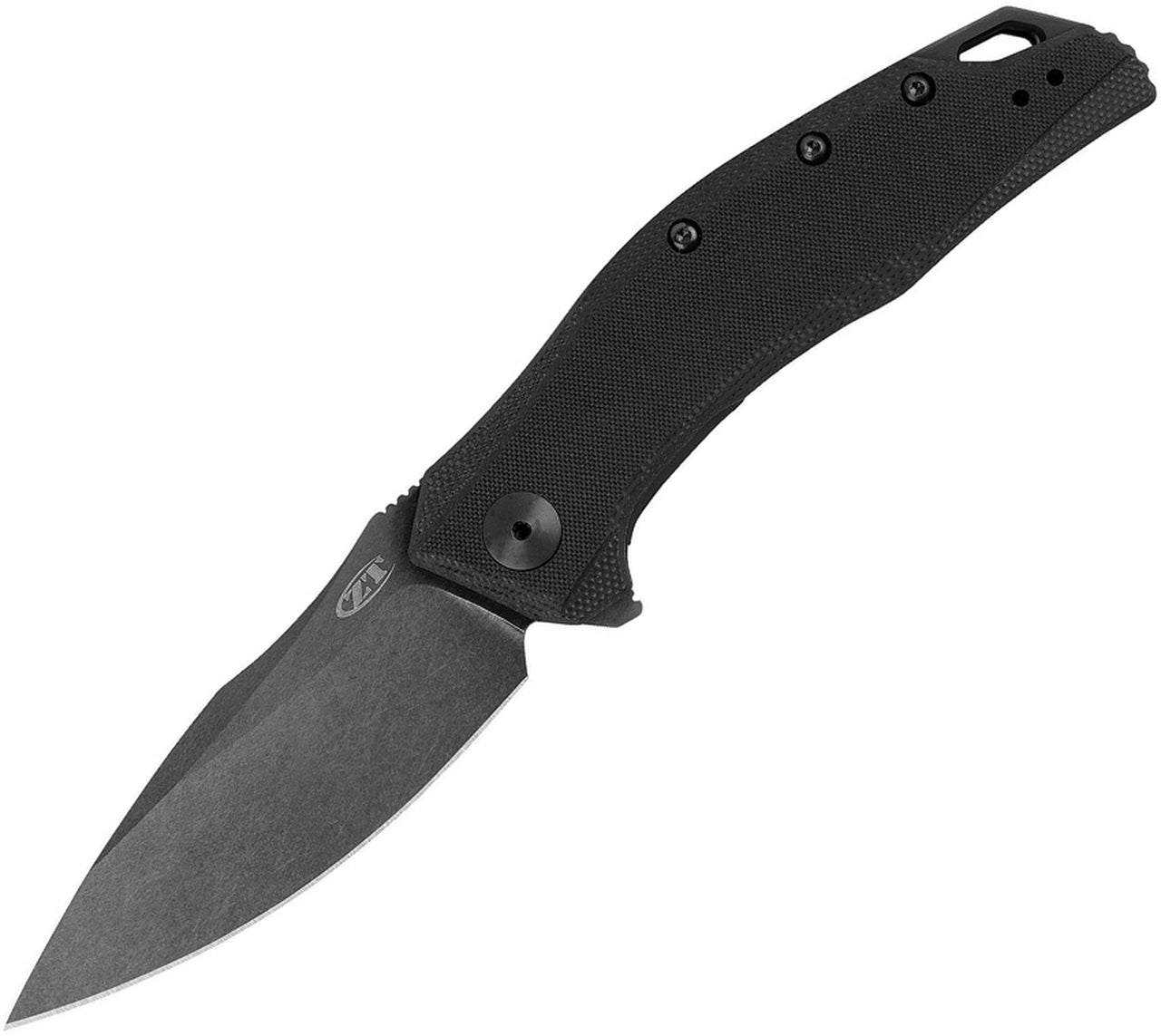 Zero Tolerance 0357BW - ZT Original Design - 3.25 Inch Drop Point Blade - Stainless Steel Blade with Blackwash Finish