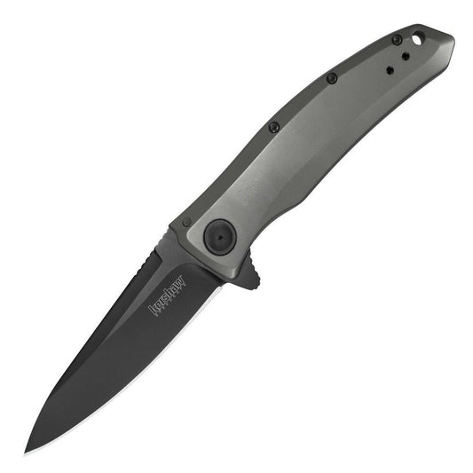 Kershaw Grid 2200 Grey 3.7" Stainless Steel Blade Pocket Knife